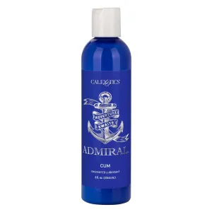 Admiral Cum Unscented Lubricant 8 Oz - Premium Water-Based Lube for Passionate Play