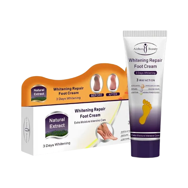 Aichun Beauty Extra Moisture Natural Extract Whitening Repair Foot Cream 100ml