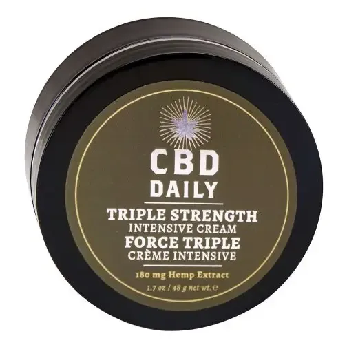 Cbd Daily Intensive Cream Triple Strength 1.7oz