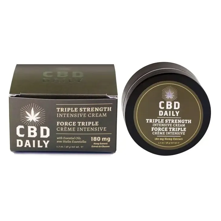 Cbd Daily Intensive Cream Triple Strength 1.7oz