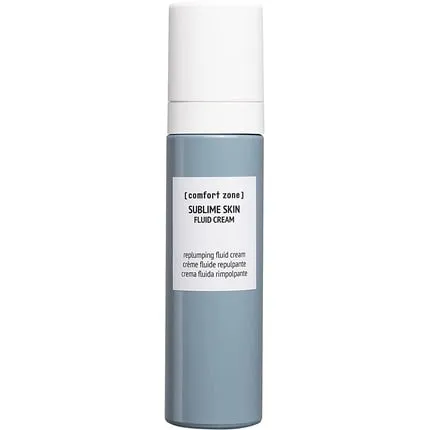 Cream-fluid Sublime Skin, 60 ml, firming volumizing and moisturizing facial cream with hyaluronic acid, vegan Comfort Zone