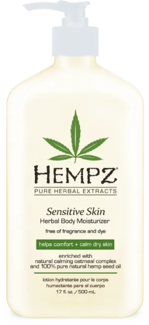 Hempz Sensitive Skin Moisturizer 17 oz.