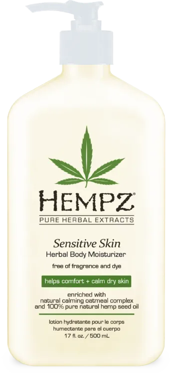 Hempz Sensitive Skin Moisturizer 17 oz.