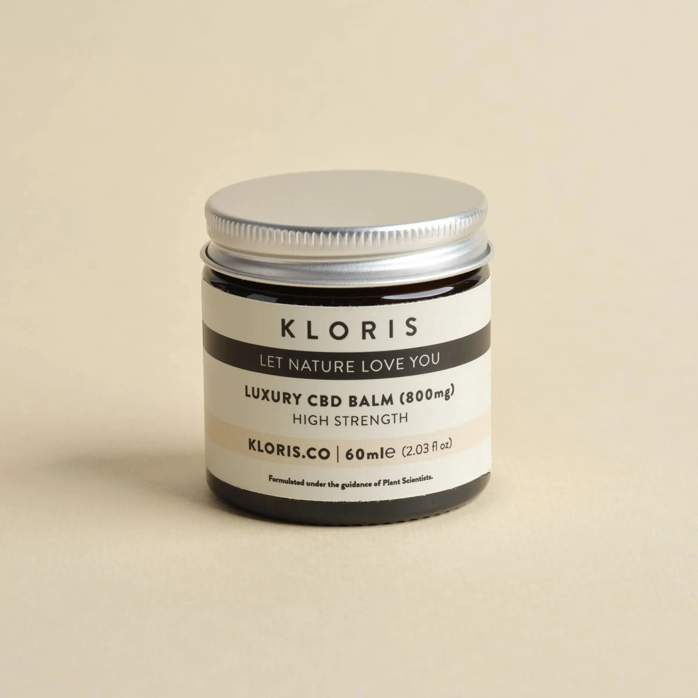 High Strength CBD Balm - 60ml Jar   free applicator