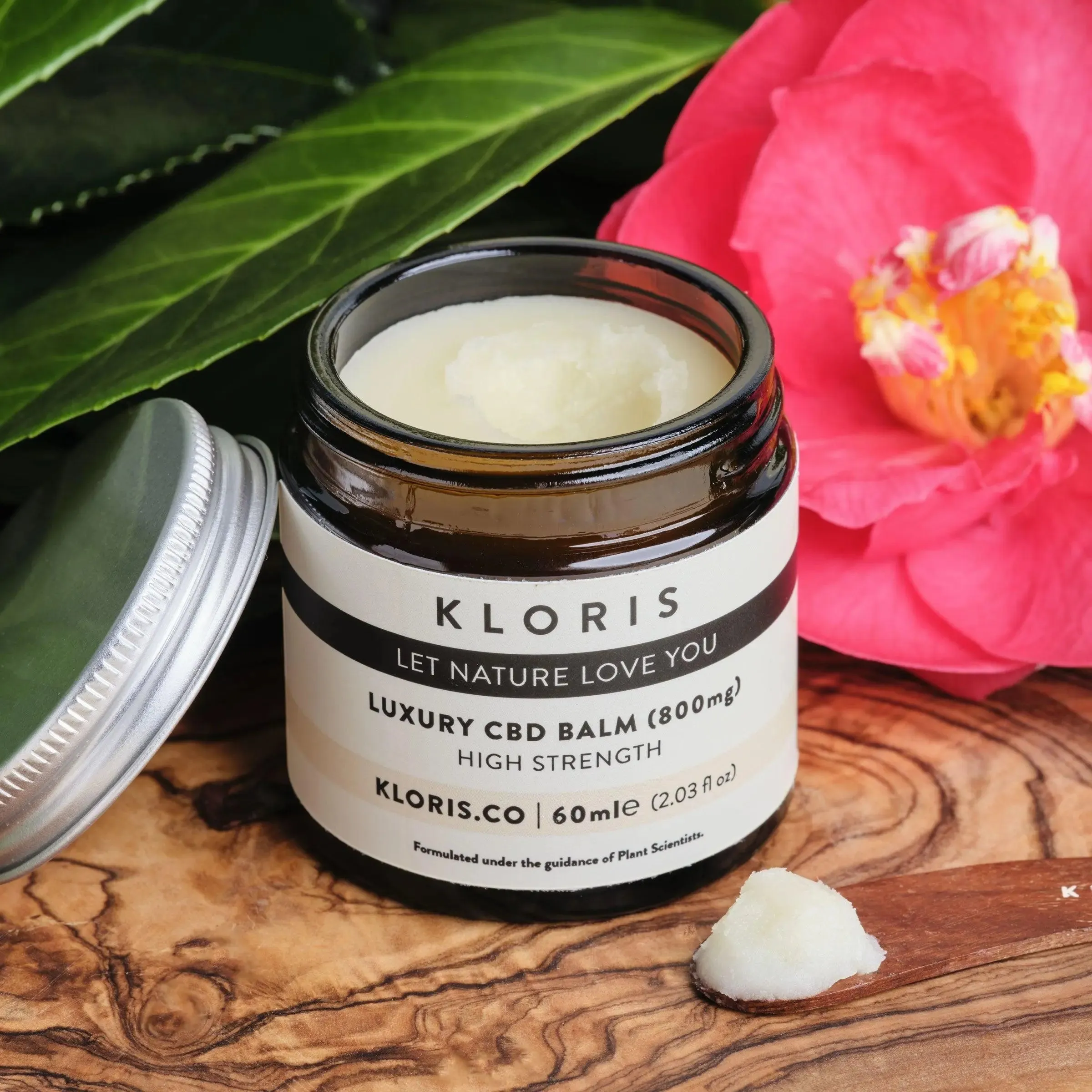 High Strength CBD Balm - 60ml Jar   free applicator