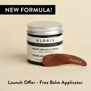 High Strength CBD Balm - 60ml Jar   free applicator