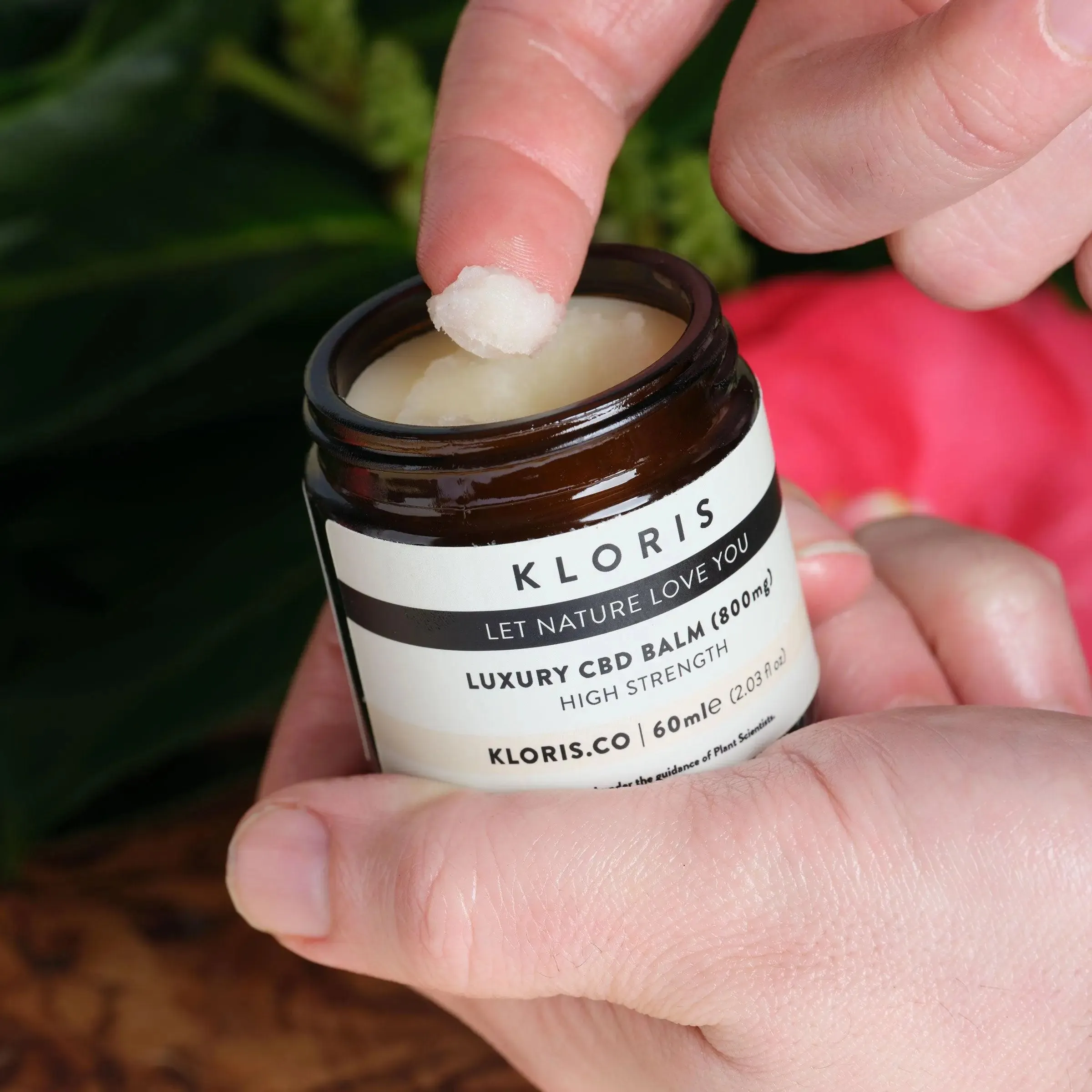 High Strength CBD Balm - 60ml Jar   free applicator