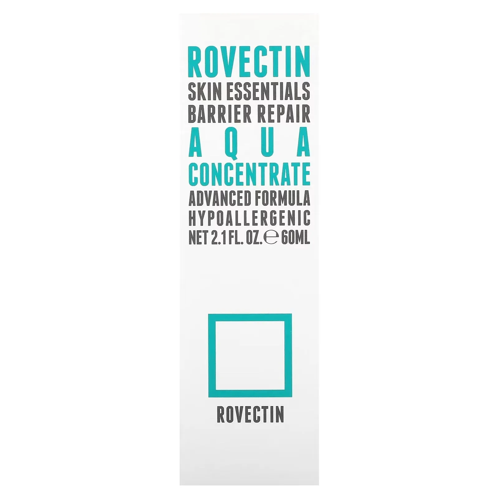 Hyaluronic acid cream Rovectin Skin Essentials Barrier Repair Aqua Concentrate, 60 ml.