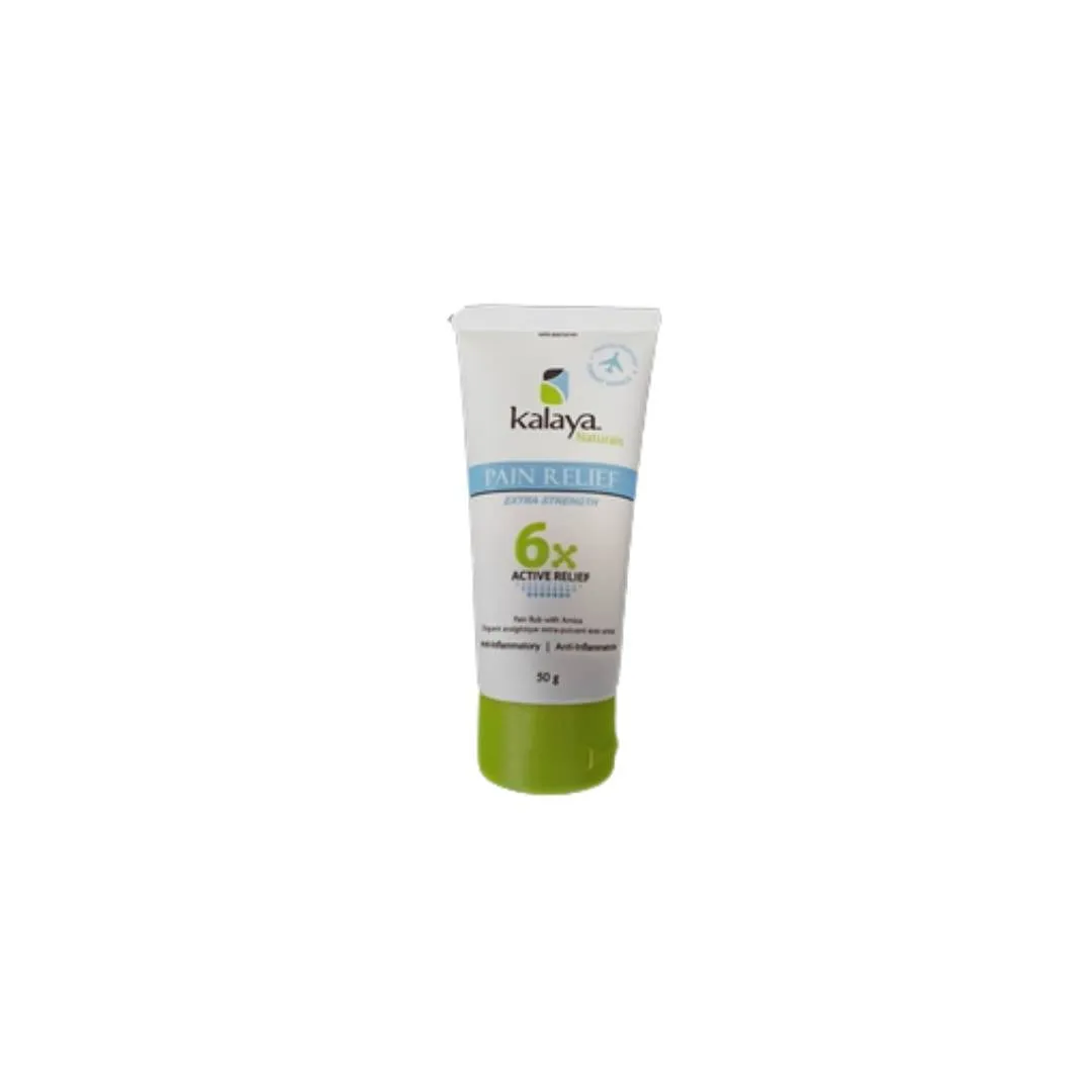 Kalaya Naturals Pain Relief Rub 6X Extra Strength (50g)