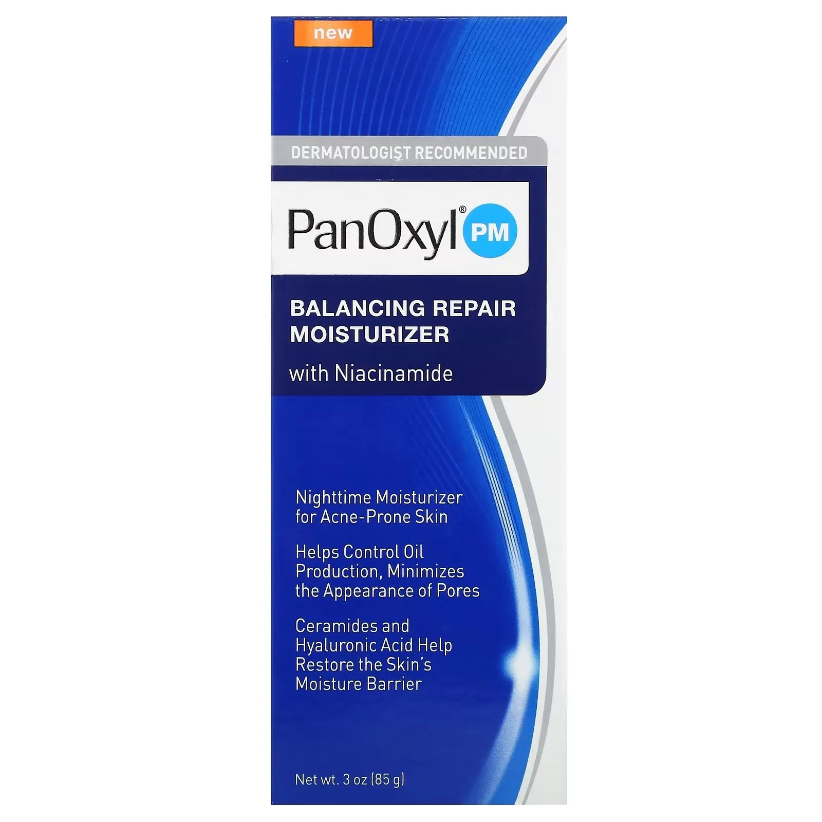 Moisturizer Pan  Oxyl PM balancing repair with niacinamide 85 g
