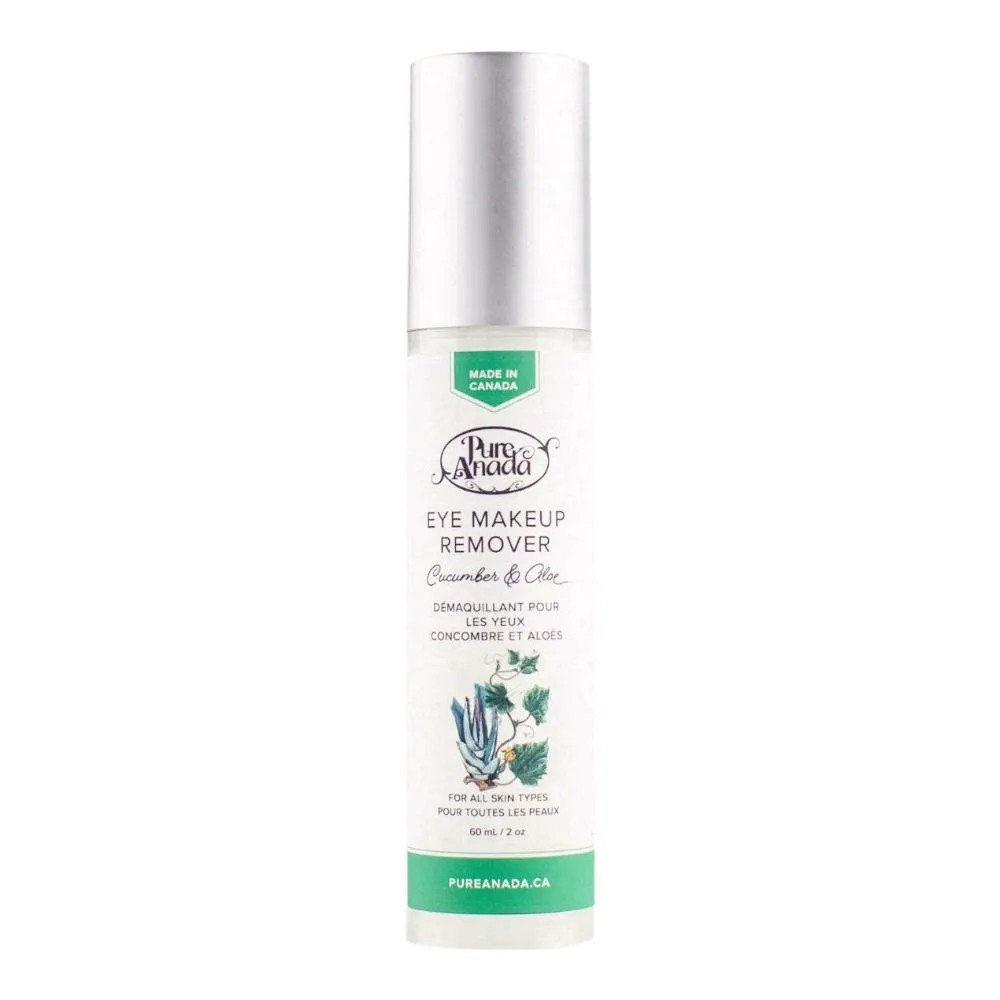 Pure Anada Natural Eye Makeup Remover - Gentle and Effective, 60ml