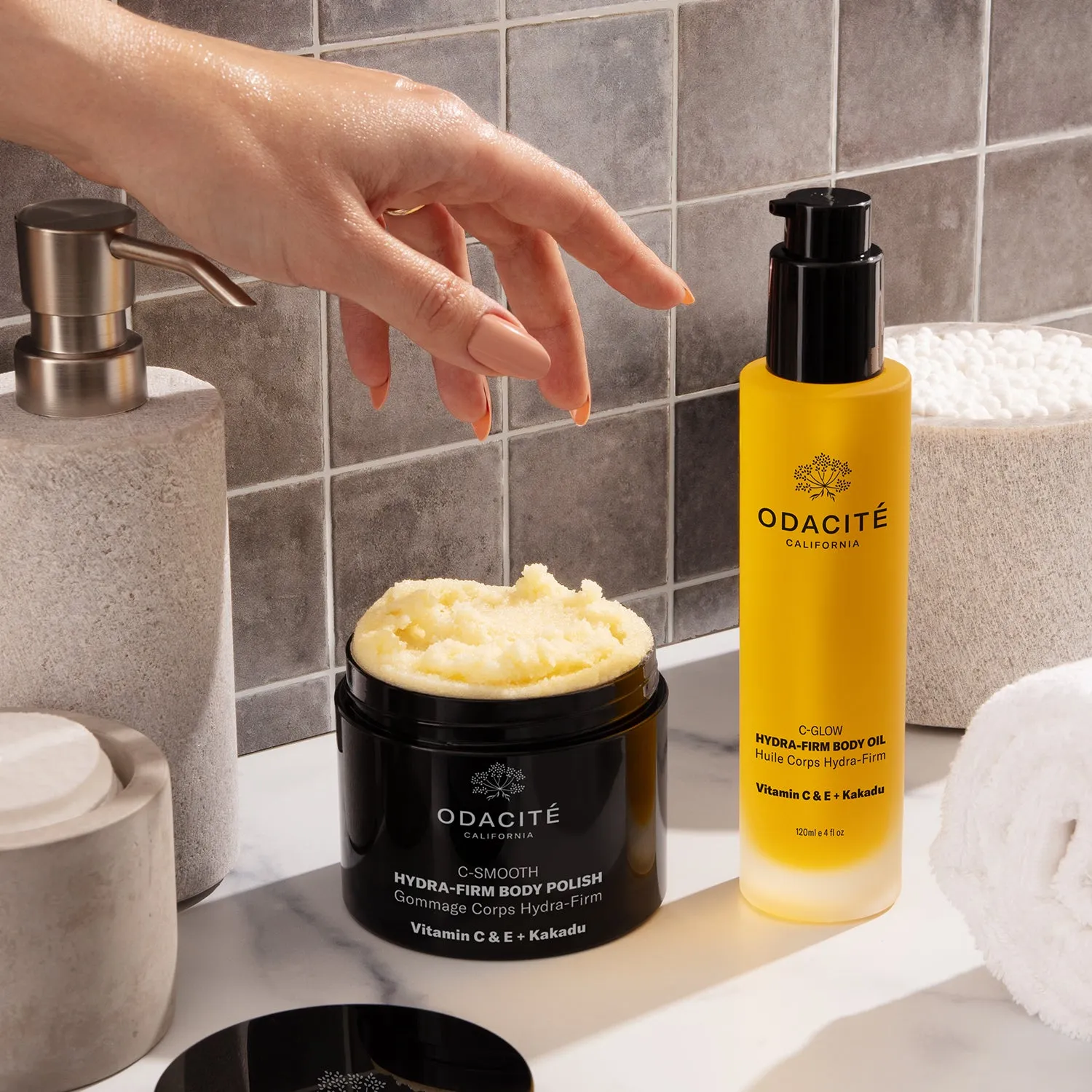 Odacité Smooth and Glow Vitamin C Body Essentials