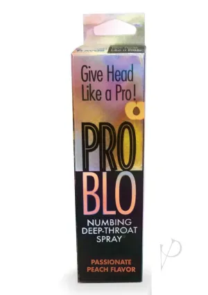 Pro Blo Numbing Spray Peach