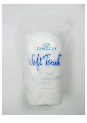 Soft Touch Cosmetic Oval Pads (50 Pack)
