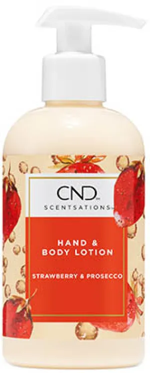 Strawberry & Prosecco * CND Scentsations Hand & Body Lotion