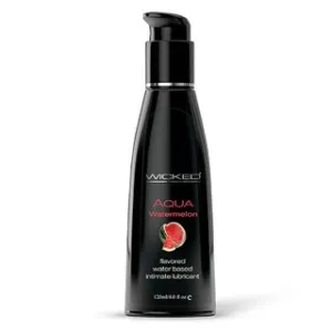 Wicked AQUA WATERMELON Flavoured Lube 120ml